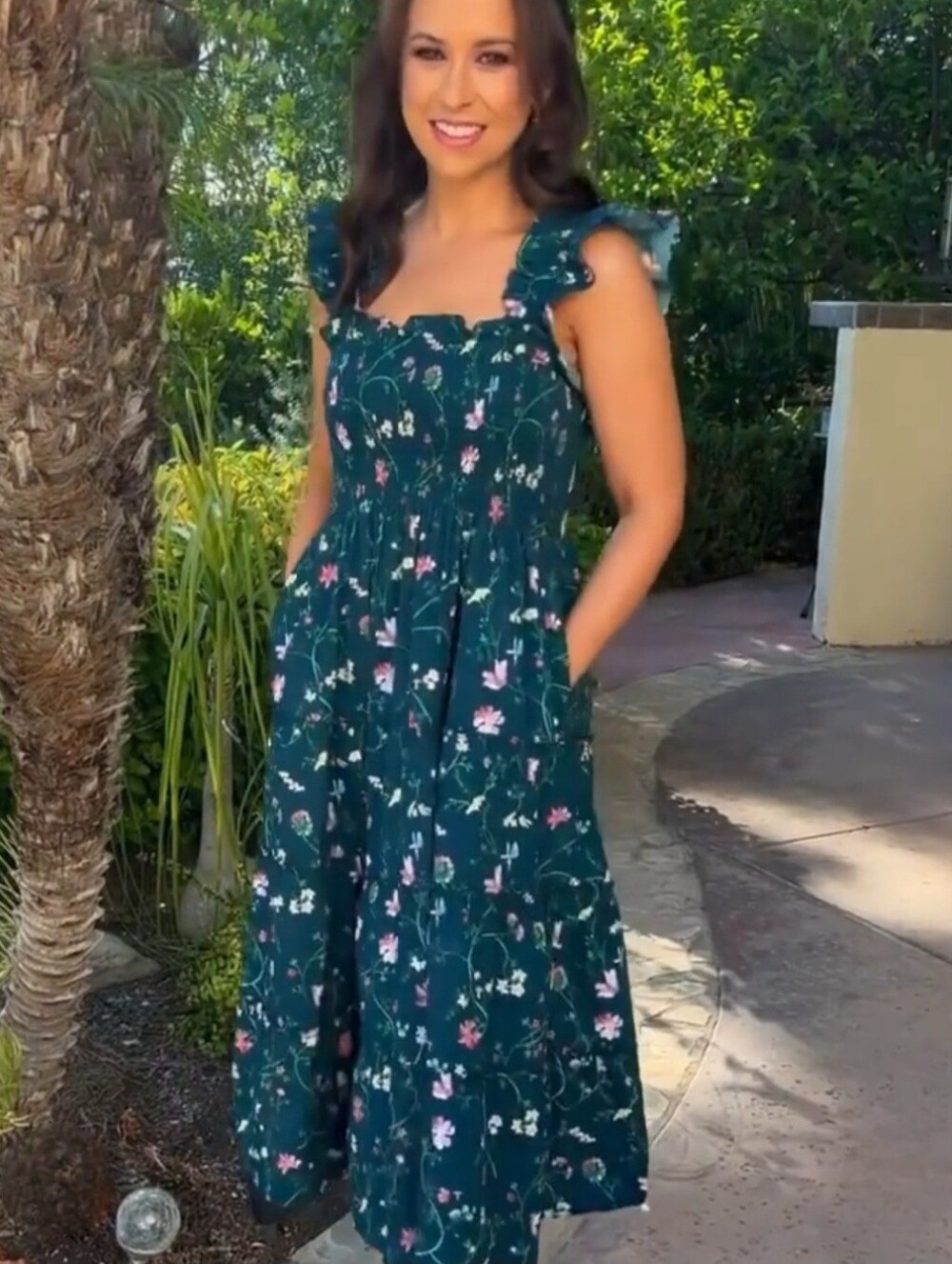 Hill House "The Ellie" Nap Ruffle  Dress